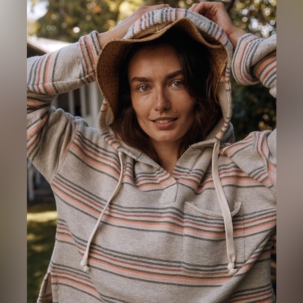 MWL Popover Hoodie in Sorrento Stripe